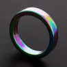 Triune Cockring Rainbow Métal 8mm